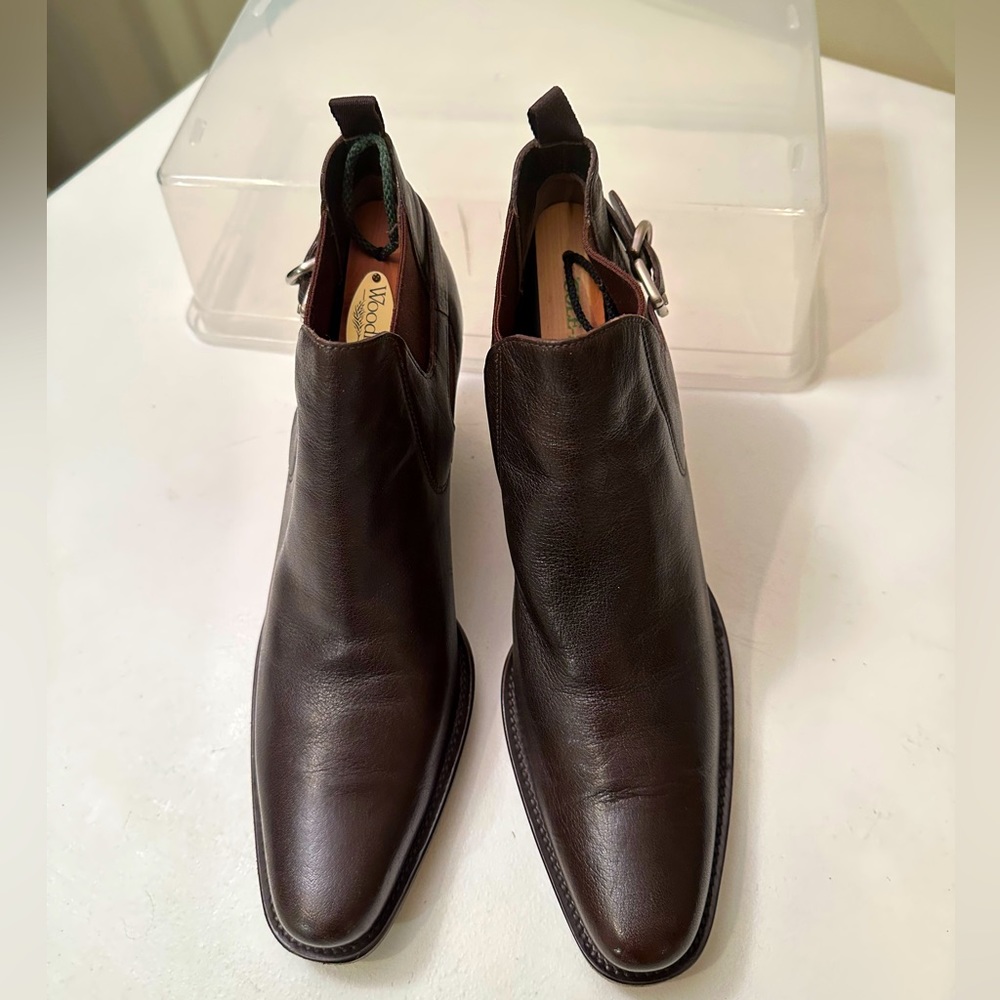 Prada Brown Ankle Boots